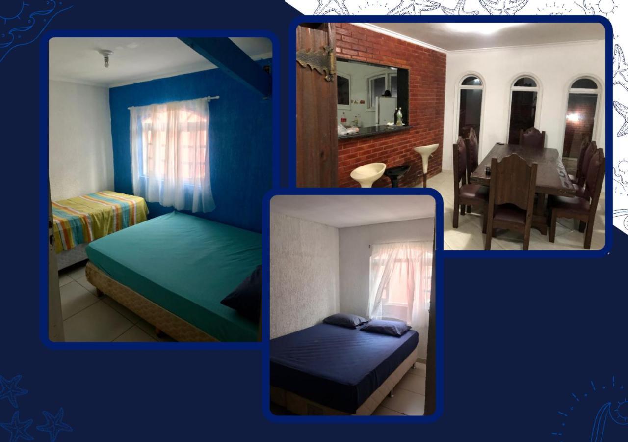 Hostel Estrela Do Mar - Pe Na Areia Itanhaem Bagian luar foto